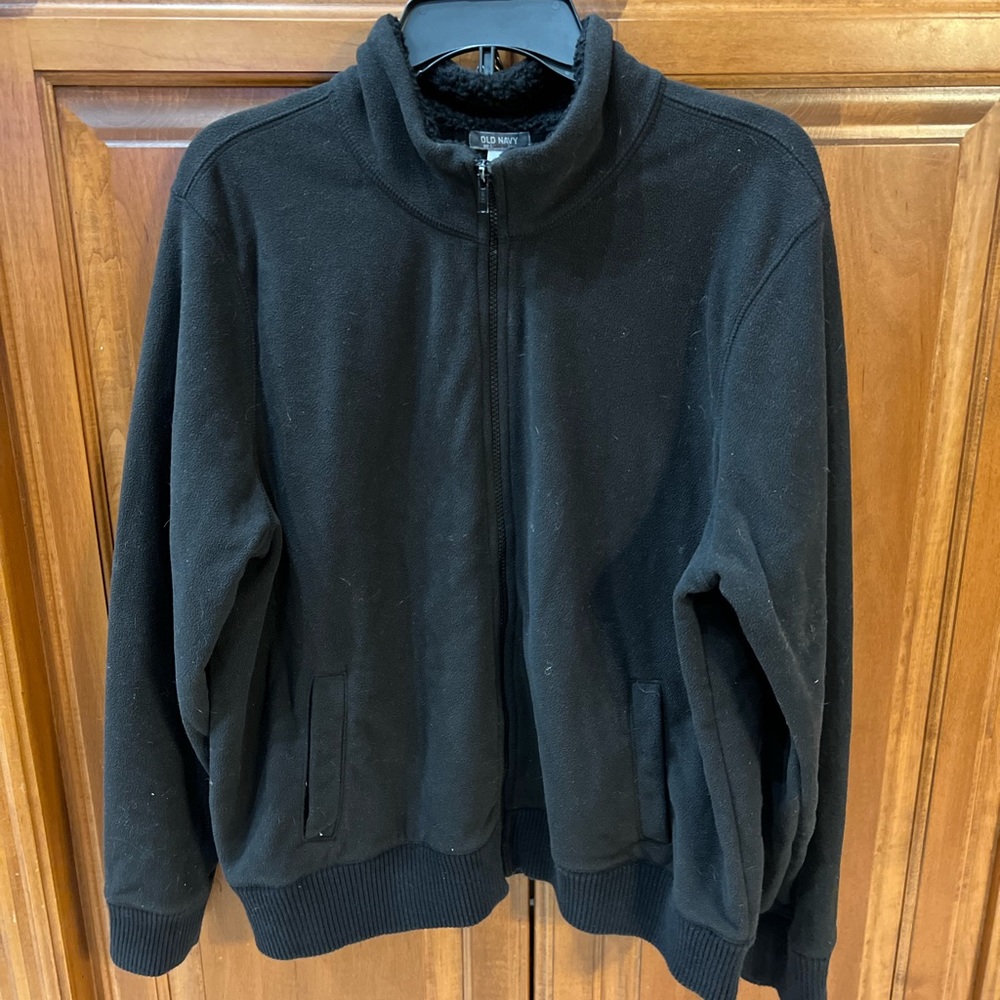 #1 - Old Navy zip up jacket. Size XXL